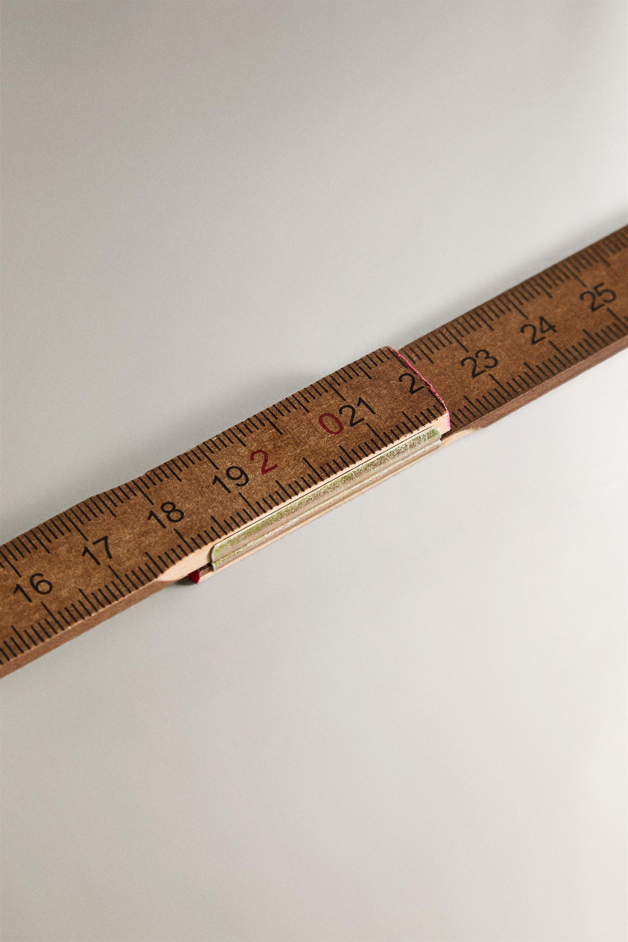 MÈTRE PLIANT BOIS BOULEAU